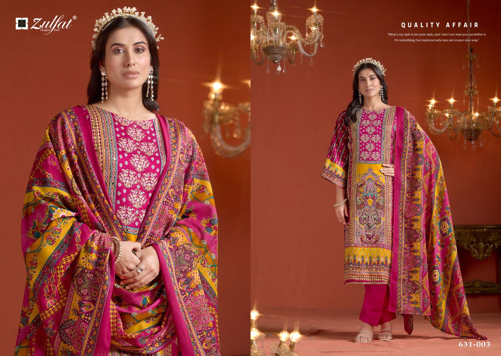  Raabta by Zulfat Vol 5 Jam Cotton Printed Dress Material Collection